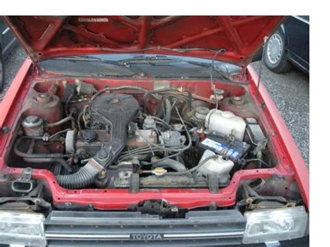 1987 Toyota Tercel engine