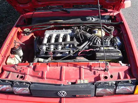 1987 Volkswagen Scirocco engine