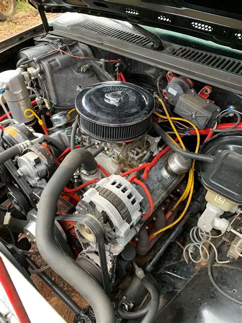 1988 Chevrolet S10 pickup engine