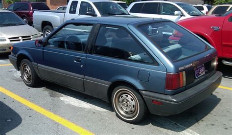 1988 Chevrolet Spectrum engine