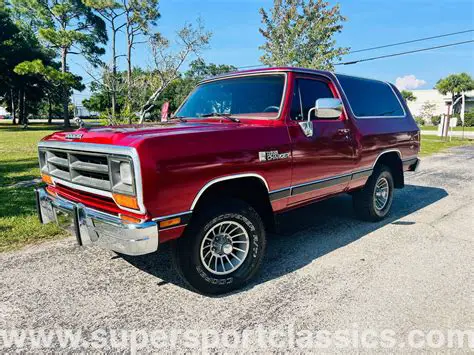 1988 Dodge Ramcharger