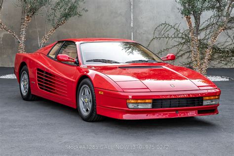 1988 Ferrari Testarossa engine