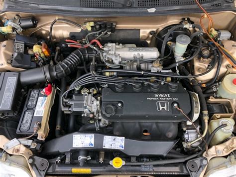 1988 Honda Civic engine