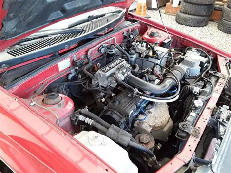 1988 Mazda 323 engine