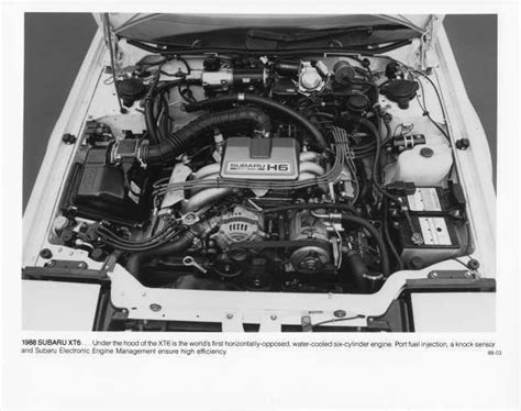 1988 Subaru Xt6 engine