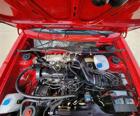 1988 Volkswagen Cabriolet engine