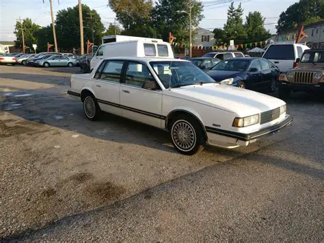 1989 Chevrolet Celebrity engine