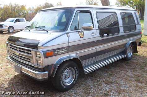 1989 Chevrolet Sport van engine