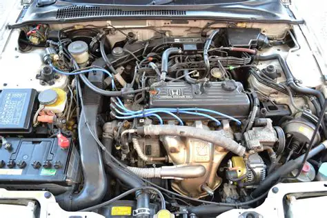 1989 Honda Prelude engine