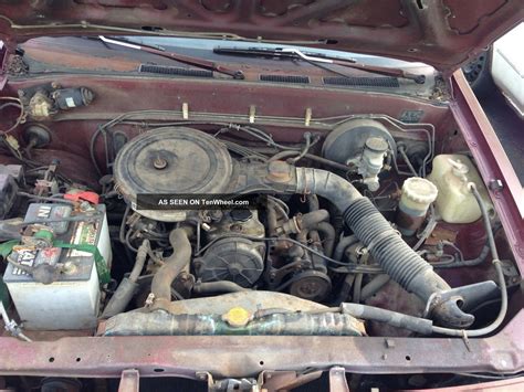 1989 Isuzu Pickup truck engine