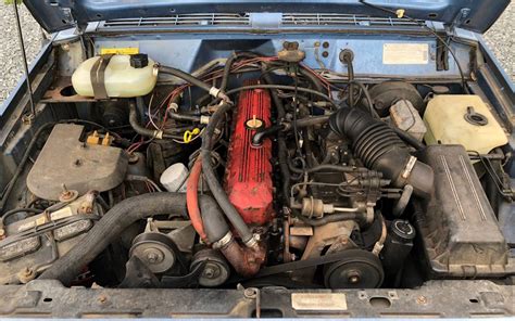 1989 Jeep Comanche engine