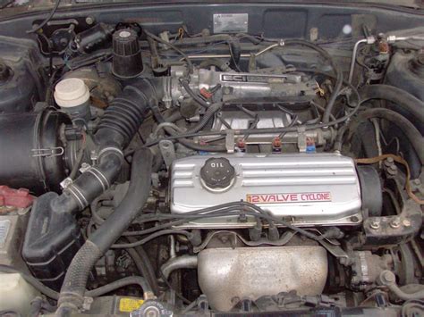 1989 Mitsubishi Mirage engine