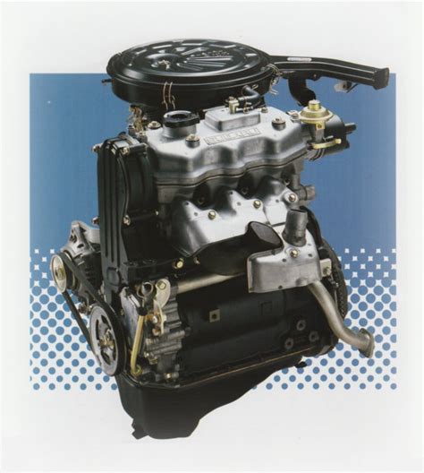 1989 Subaru Justy engine