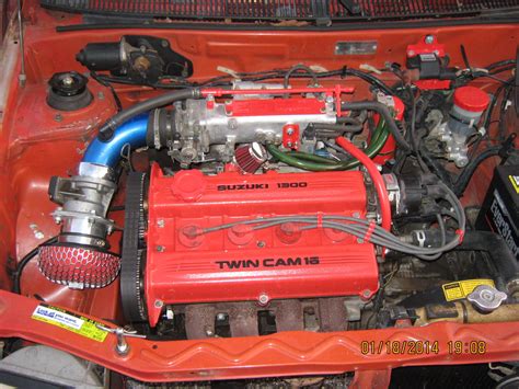 1989 Suzuki Swift engine