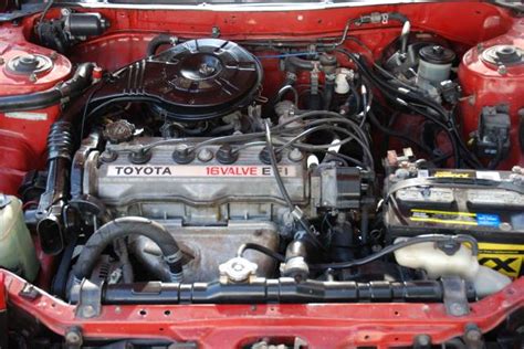 1989 Toyota Corolla engine