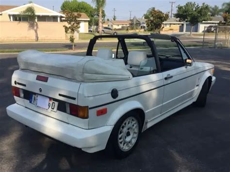 1989 Volkswagen Cabrio engine