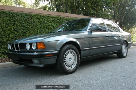 1990 Bmw 735 photo