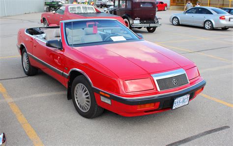 1990 Chrysler Lebaron convertible photo