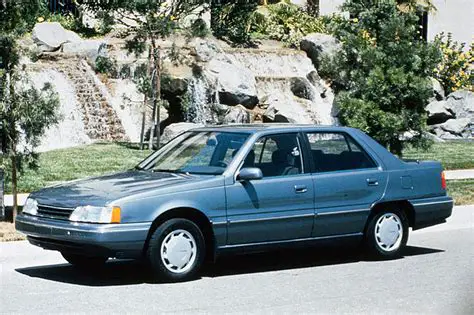 1990 Hyundai Sonata engine