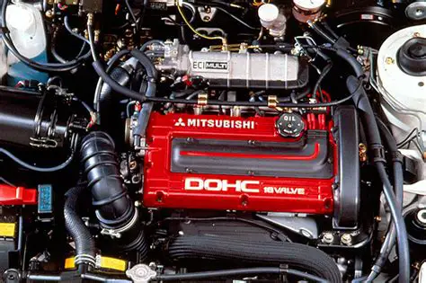 1990 Mitsubishi Galant engine