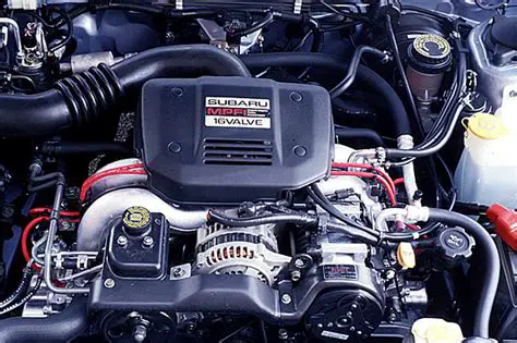 1990 Subaru Legacy engine