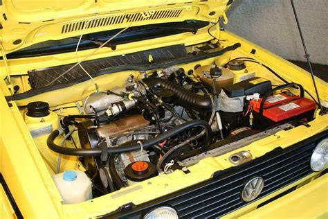 1990 Volkswagen Cabriolet engine