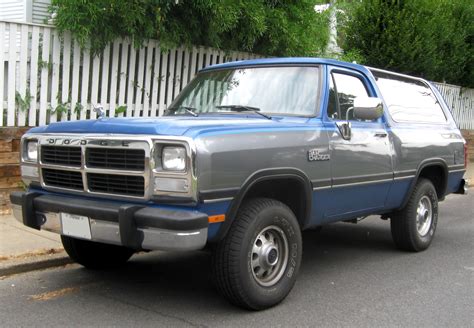 1991 Dodge Ramcharger photo