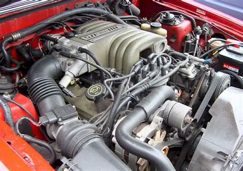 1991 Ford Mustang engine