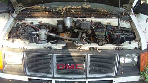 1991 Gmc Safari engine