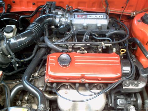 1991 Hyundai Excel engine