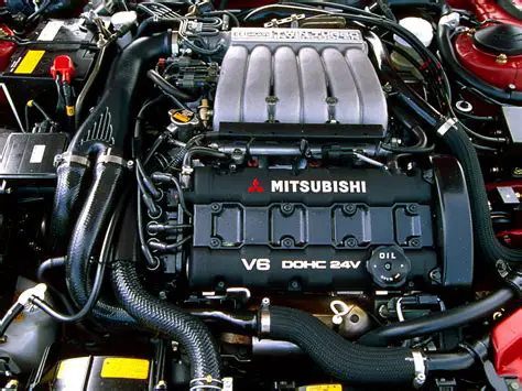 1991 Mitsubishi 3000 engine