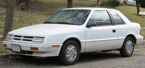 1991 Plymouth Sundance engine