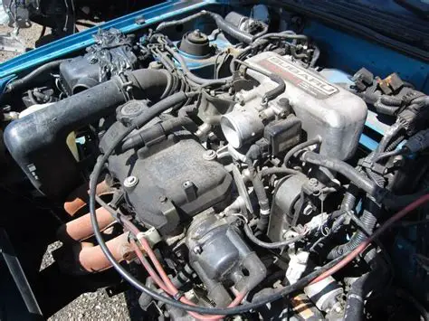 1991 Subaru Justy engine