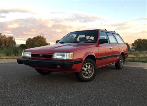 1991 Subaru Loyale engine