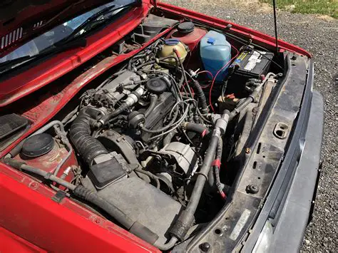 1991 Volkswagen Jetta engine