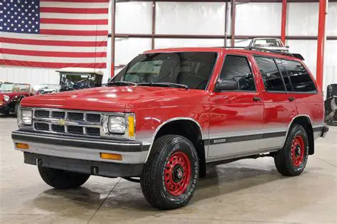 1992 Chevrolet S-blazer engine