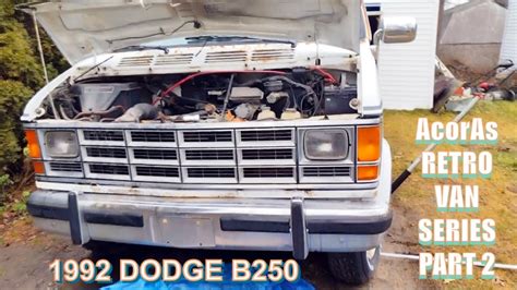 1992 Dodge Ram van engine