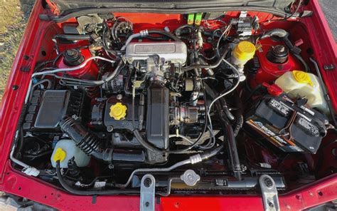 1992 Subaru Justy engine