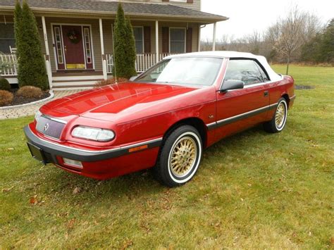 1993 Chrysler Lebaron convertible