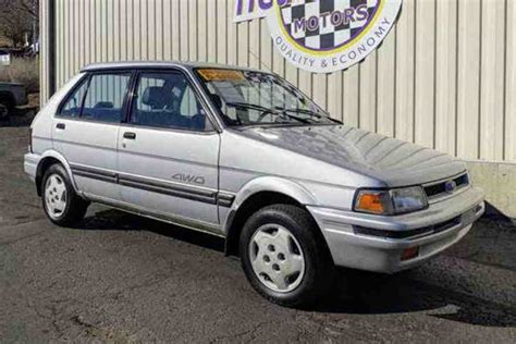 1993 Subaru Justy photo