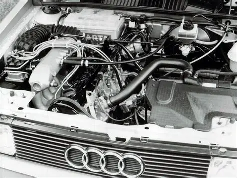 1994 Audi 90 engine