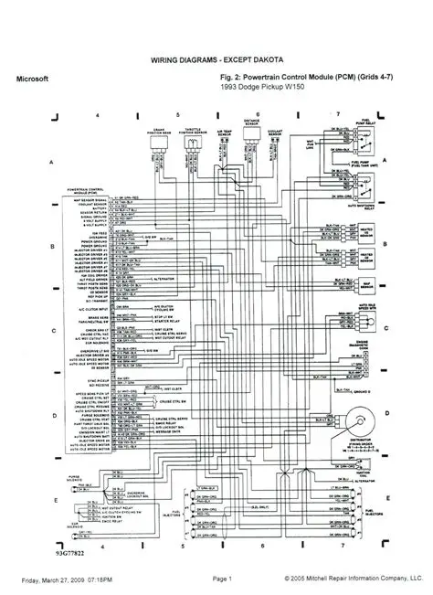 1994 Dodge Tradesman engine