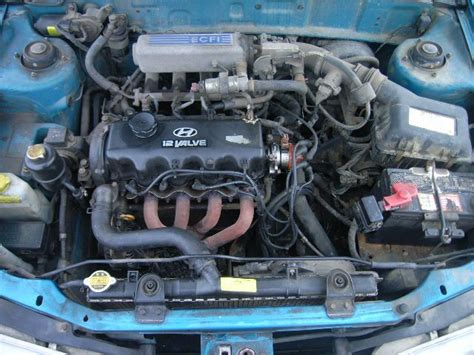 1994 Hyundai Scoupe engine