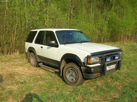 1994 Mazda Navajo engine