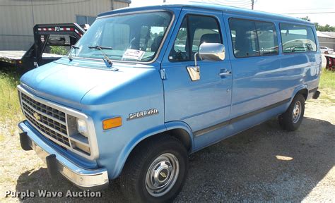 1995 Chevrolet Sport van engine