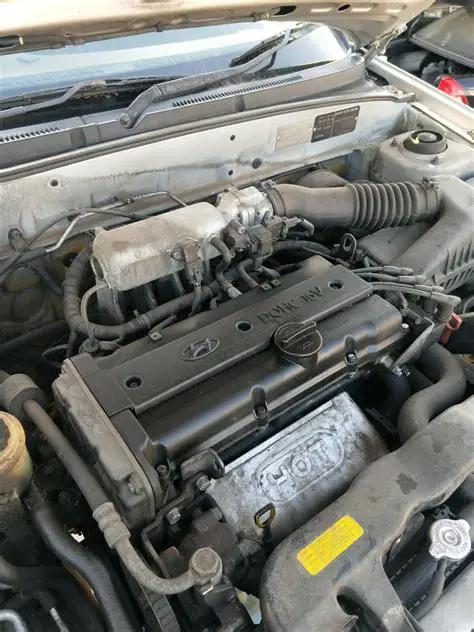 1995 Hyundai Excel engine