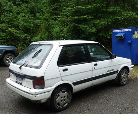 1995 Subaru Justy engine