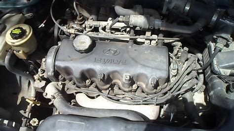 1996 Hyundai Accent engine