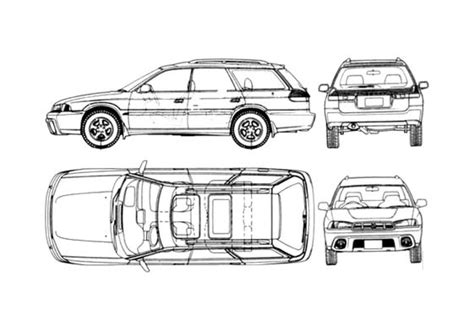 1996 Subaru Outback photo