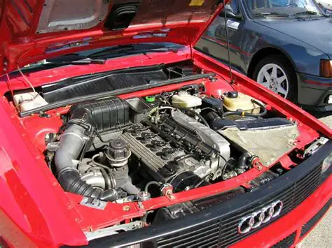 1997 Audi Quattro engine